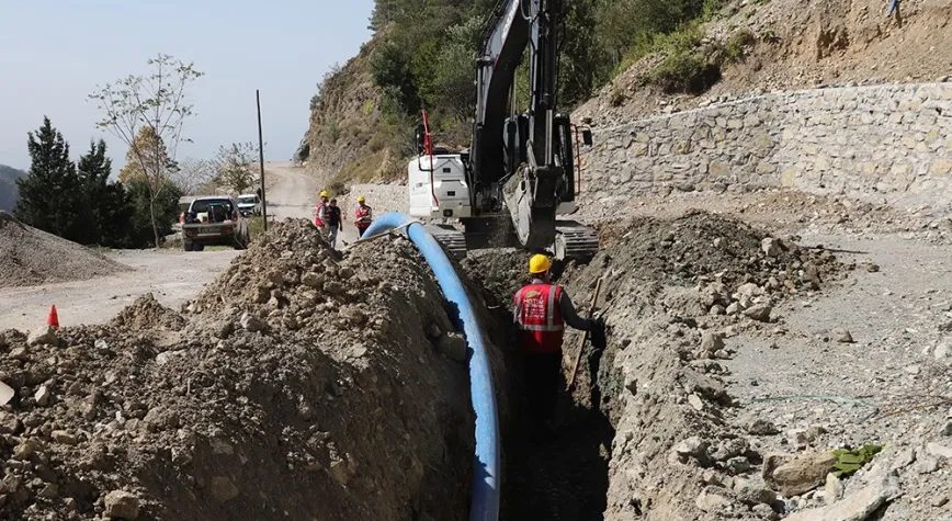 Hatay’da Bitişik Yaylası’na 4 Kilometrelik Su Hattı