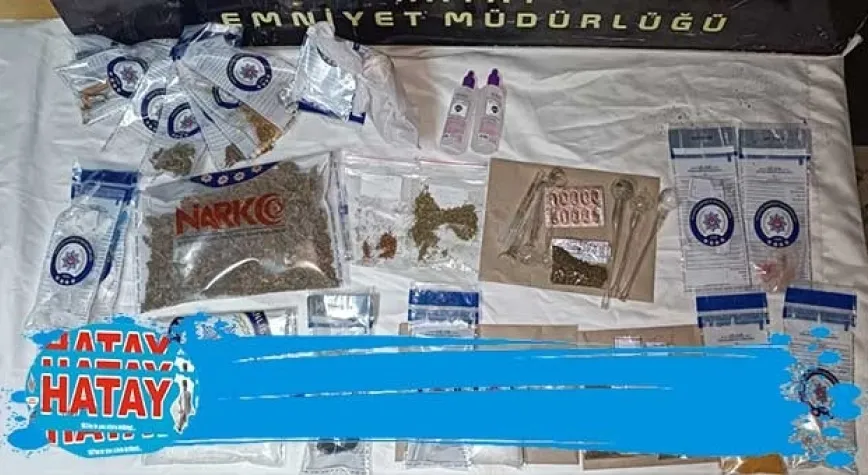 Hatay’da eş zamanlı torbacı operasyonu