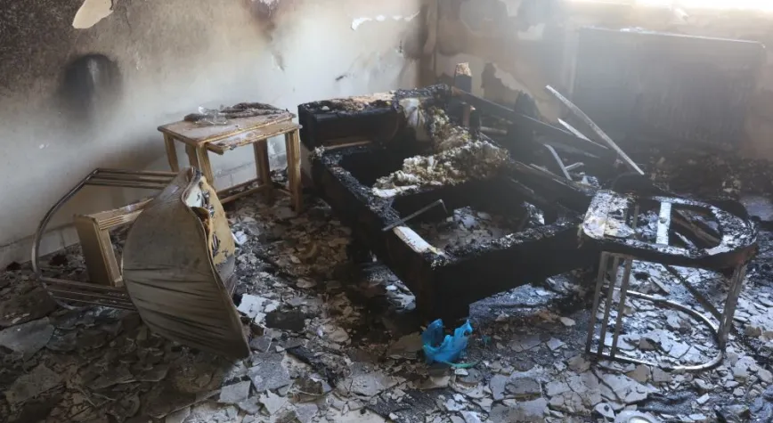 Hatay’da Ev Yangını: 5 Kişilik Aile Son Anda Kurtuldu