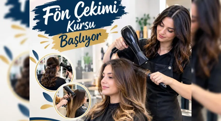 Hatay’da Fön Kursu İçin Başvurular Devam Ediyor