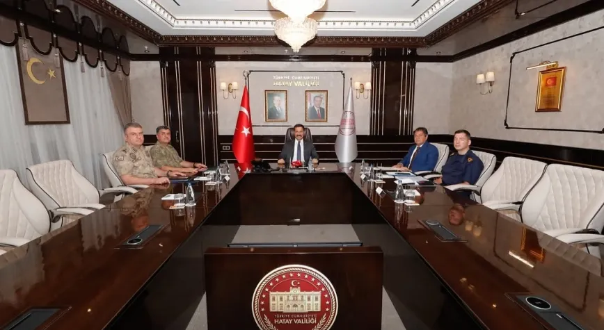 Hatay’da Güvenlik Zirvesi: İl Asayiş Toplantısı Gerçekleştirildi