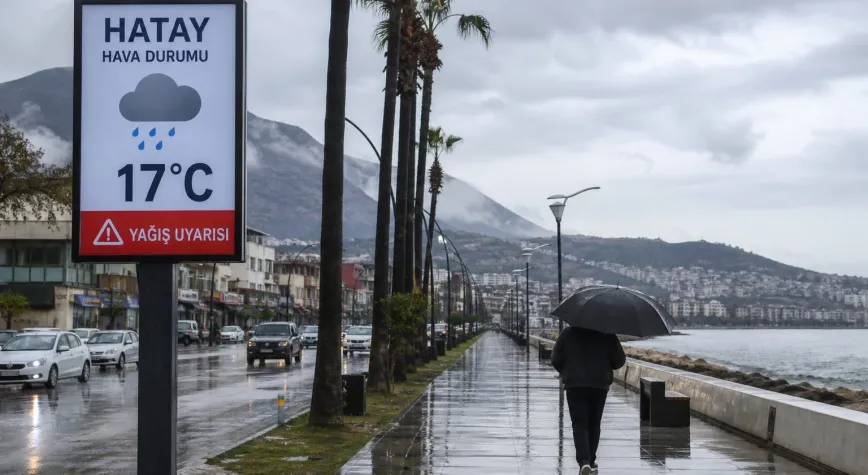 Hatay’da Hava Değişiyor: Yağış Alarmı