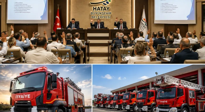 Hatay’da İtfaiye İçin Yeni Araç Hamlesi