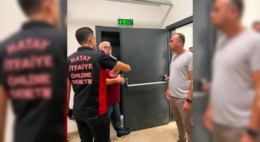 Hatay’da İtfaiyeden Konaklama Tesislerine Yangın Denetimi