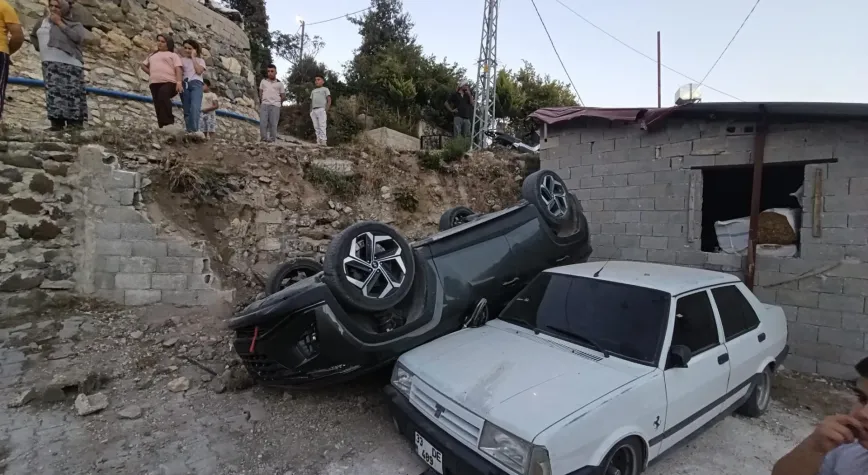 Hatay’da Kaza Yokuşunda 3 Ayda 2 Araç Bahçeye Uçtu