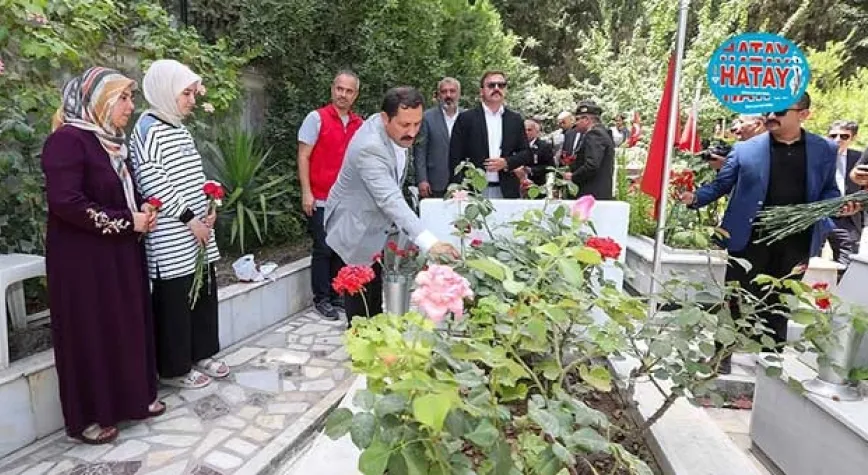 HATAY’DA MEZARLIKLAR DOLDU TAŞTI