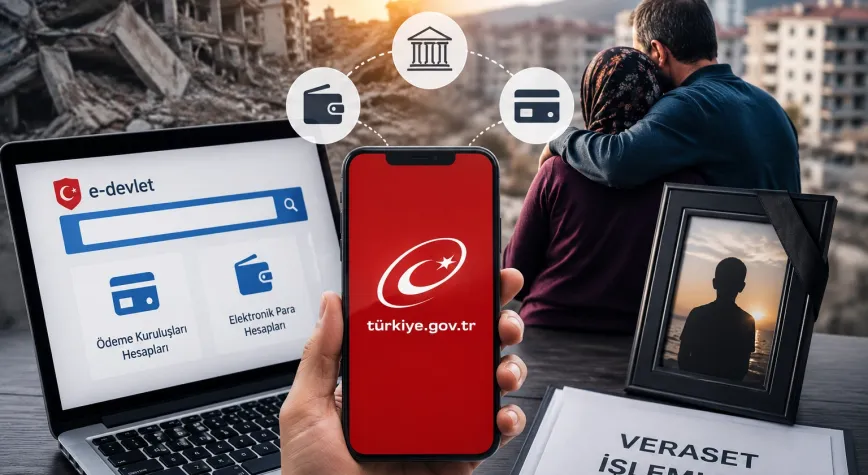 Hatay’da Mirasçılar Dikkat!  Vefat Eden Yakınların Hesapları E-Devlet’ten Görülebilecek