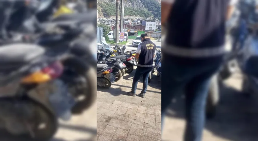 Hatay’da Motosikletçilere Denetim: 68 İş Yeri Kontrol Edildi