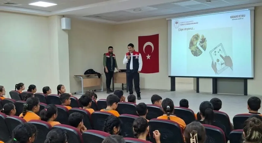 Hatay’da Öğrencilere Gıda İsrafı Eğitimi