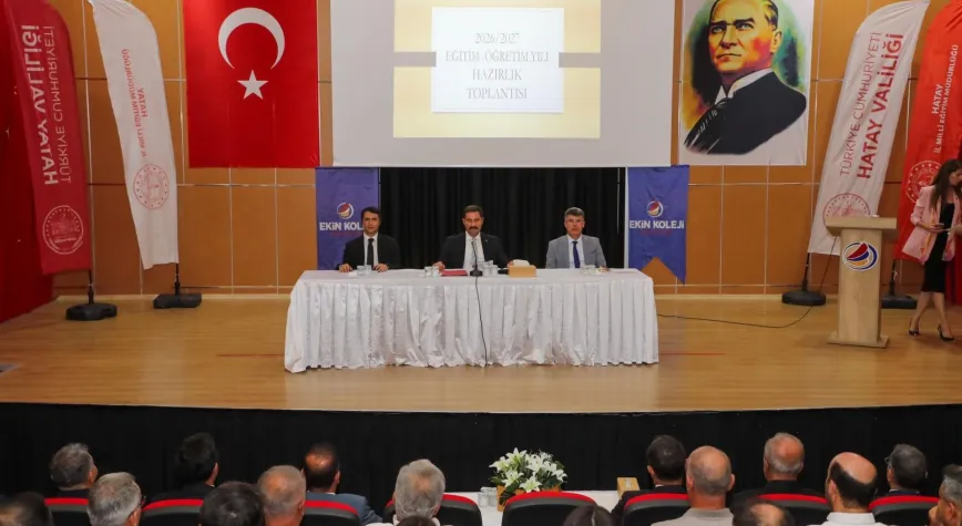 Hatay’da Okullar İçin Yeni Dönem Hazırlığı