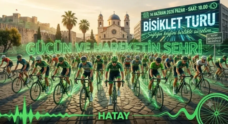 Hatay’da Sağlıklı Yaşam ve Farkındalık İçin Pedal Çevirdiler