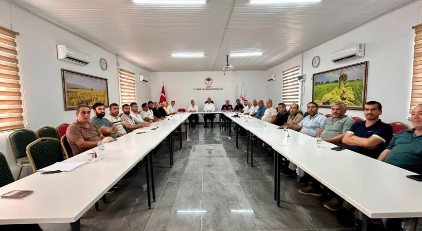 Hatay’da Salça Üreticileriyle Gıda Güvenliği Toplantısı