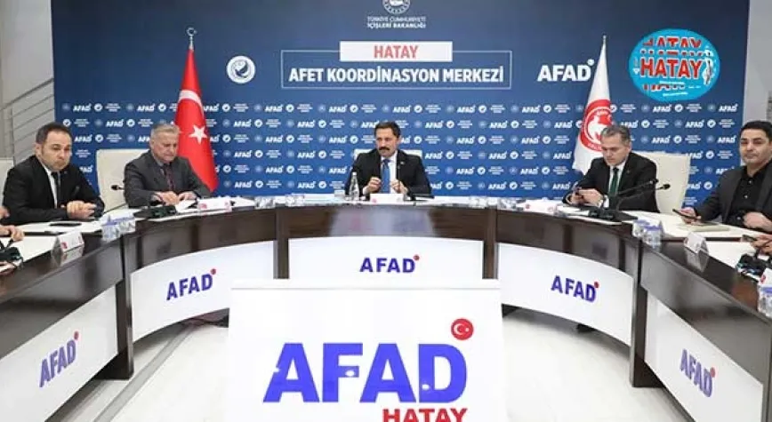 HATAY'DA SEÇİM GÜVENLİK TOPLANTISI 