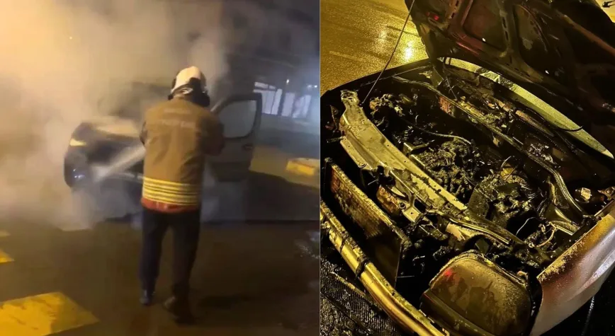 Hatay’da Seyir Halindeki Doblo Kullanılamaz Hale Geldi