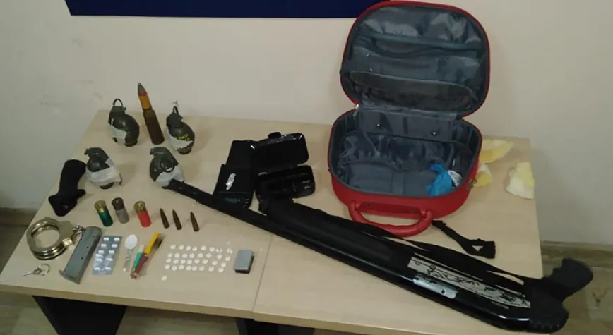 Hatay’da silah kaçakçılarına operasyon