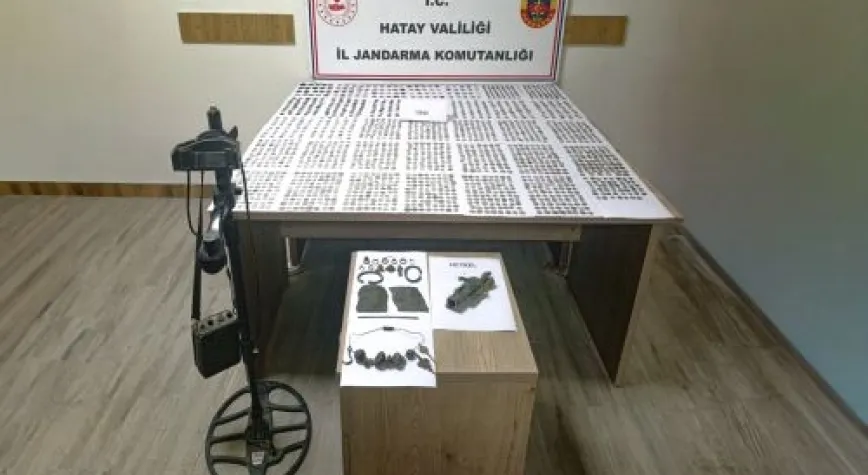 Hatay’da Tarihi Eser Operasyonu: Binlerce Sikke Ele Geçirildi