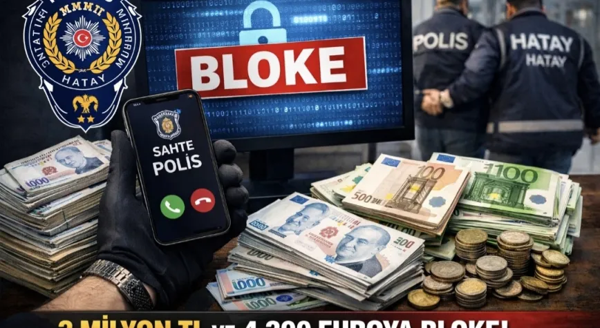 Hatay’da Telefon Dolandırıcılığına Anında Müdahale