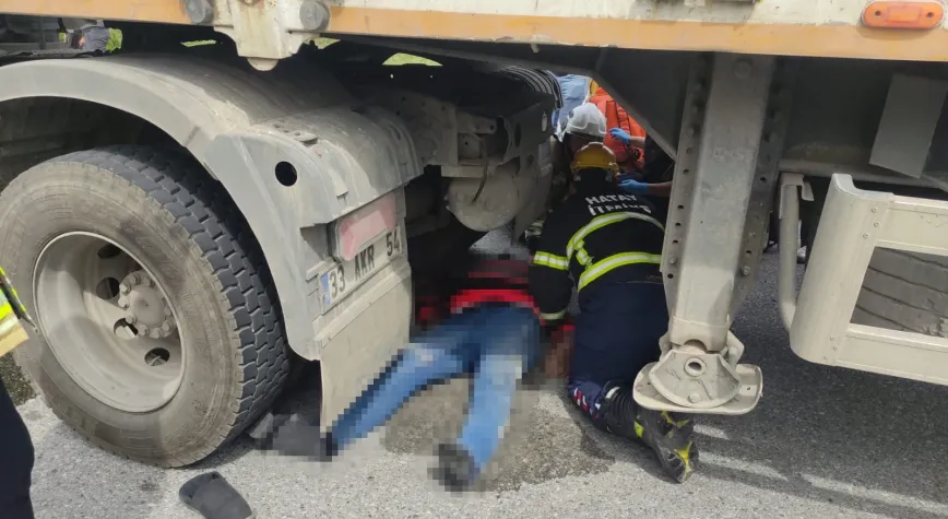 Hatay’da Tır Tamiri Sırasında Feci Kaza