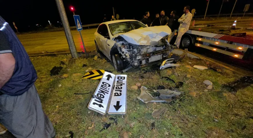 Hatay’da Tofaş Hurdaya Döndü: 4 Yaralı