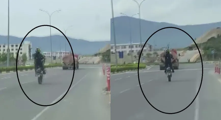 Hatay’da Trafikte Tek Teker Şovuna 69 Bin TL Ceza