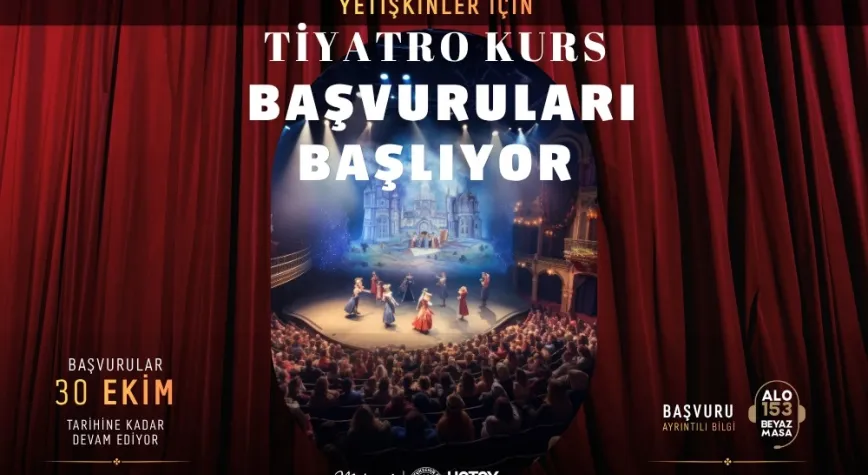 Hatay’da Ücretsiz Tiyatro Kursu İçin Son Başvuru 30 Ekim