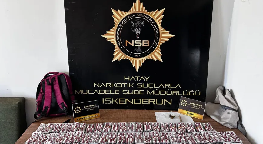 Hatay’da uyuşturucu operasyonu: 4 tutuklama