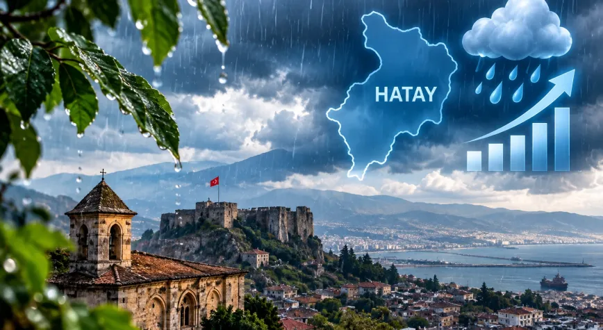 Hatay’da Yağışlar Rekor Seviyeye Ulaştı
