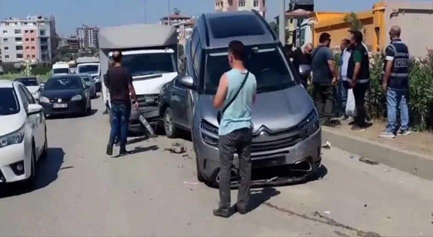 HATAY’DA ZİNCİRLEME KAZA