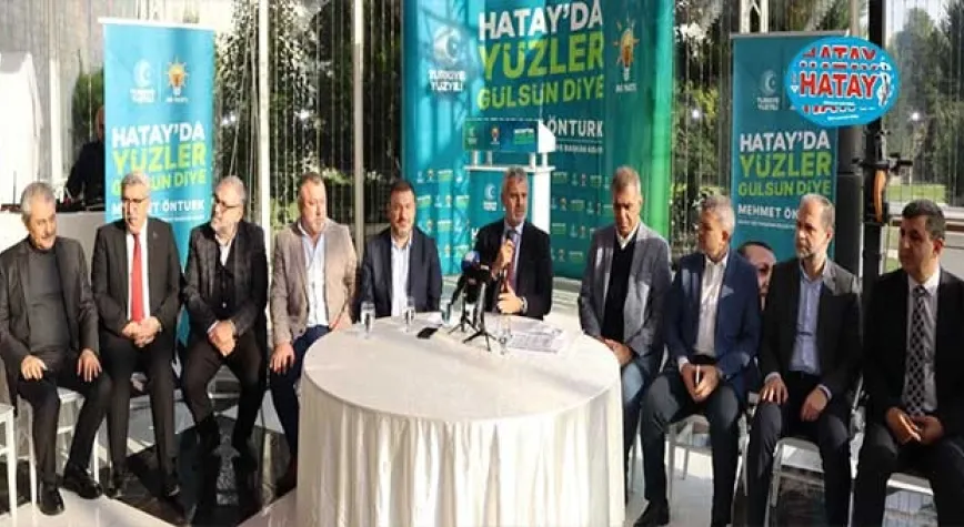 HATAY'I HEP BİRLİKTE AYAĞA KALDIRACAĞIZ!