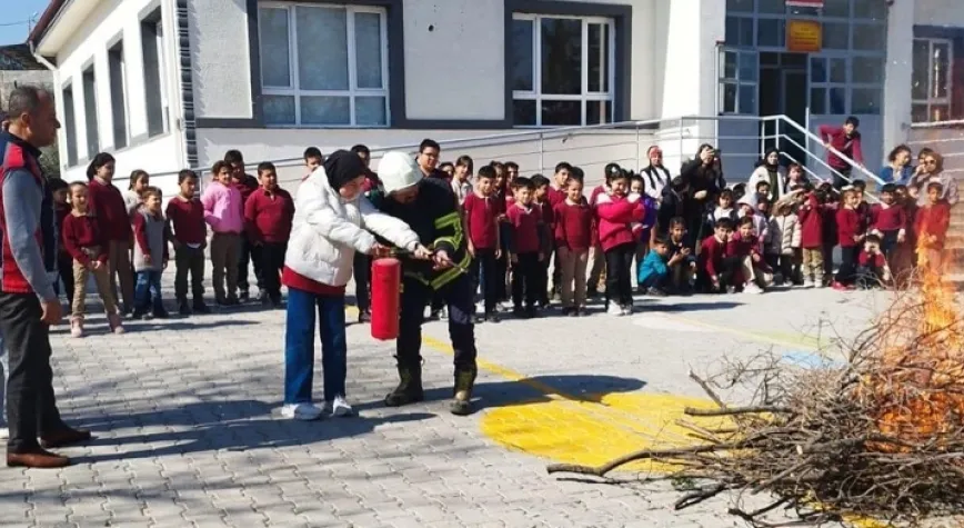 Hatay’ın 9 İlçesinde Yangın Eğitimi