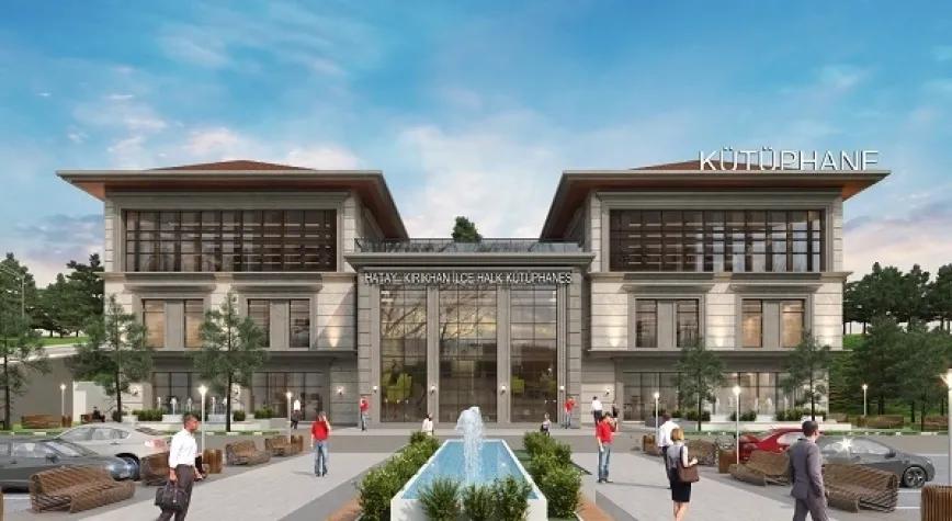 Hatay'ın En Büyük Kütüphanesi ve Kültür Merkezi Kırıkhan'a Yapılacak!