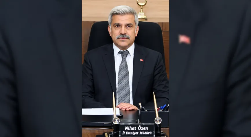 Hatay’ın Yeni Emniyet Müdürü Nihat Özen Oldu