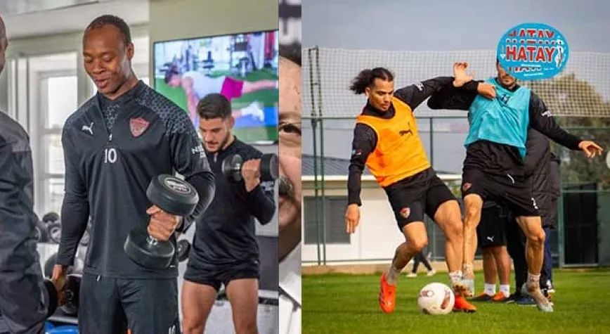 Hatayspor, Kasımpaşa maçı hazırlanıyor