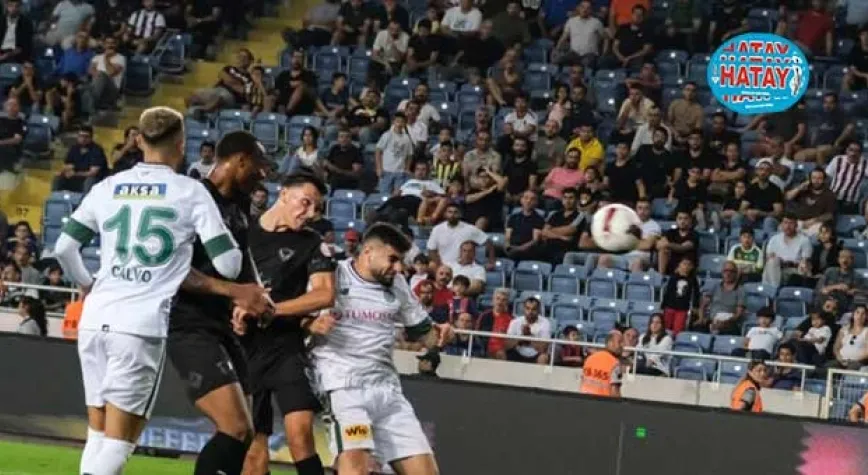 HATAYSPOR-KONYASPOR MAÇINI 4 BİN 111 SEYİRCİ İZLEDİ
