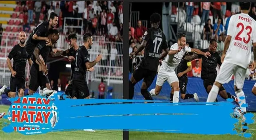 Hatayspor, rakibini 5-1 mağlup etti