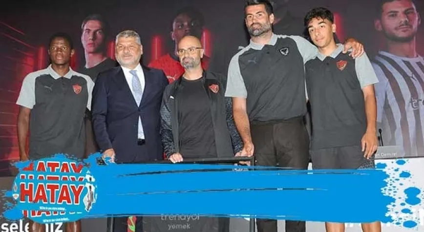 HATAYSPOR’A YENİ FORMA SPONSORU