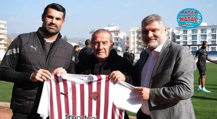 HATAYSPOR’UN İDMANINA SÜRPRİZ KONUK