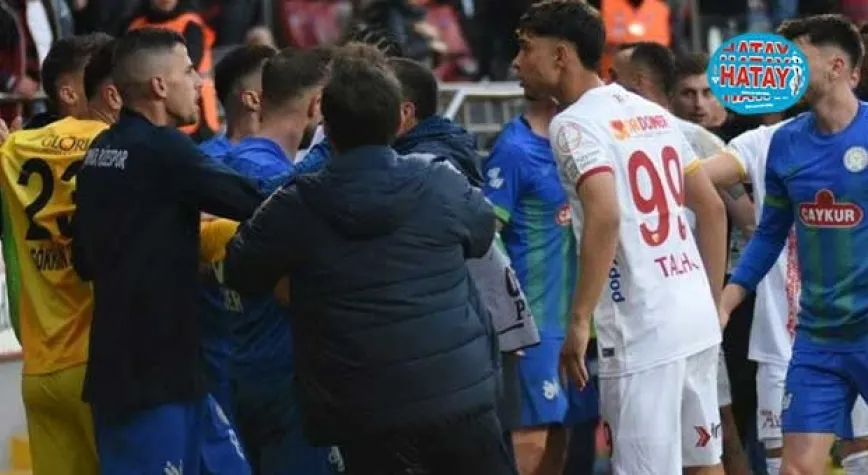 HATAYSPOR’UN RAKİBİ VE HOCASI PFDK’YE SEVK EDİLDİ