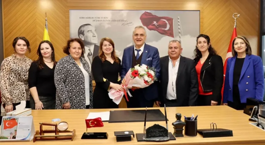 HATOKDER’DEN BAŞKAN ÇİNÇİN'E ZİYARET