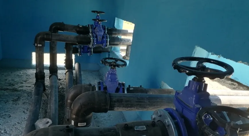 Hatsu Alabeyli’de 45 Yıllık Su Deposunu Yeniledi