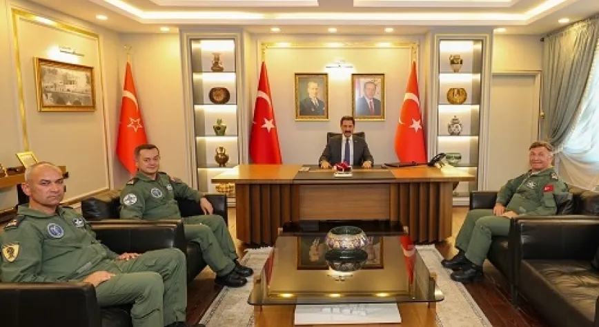 Hava Kuvvetleri’nden Vali Masatlı’ya Ziyaret
