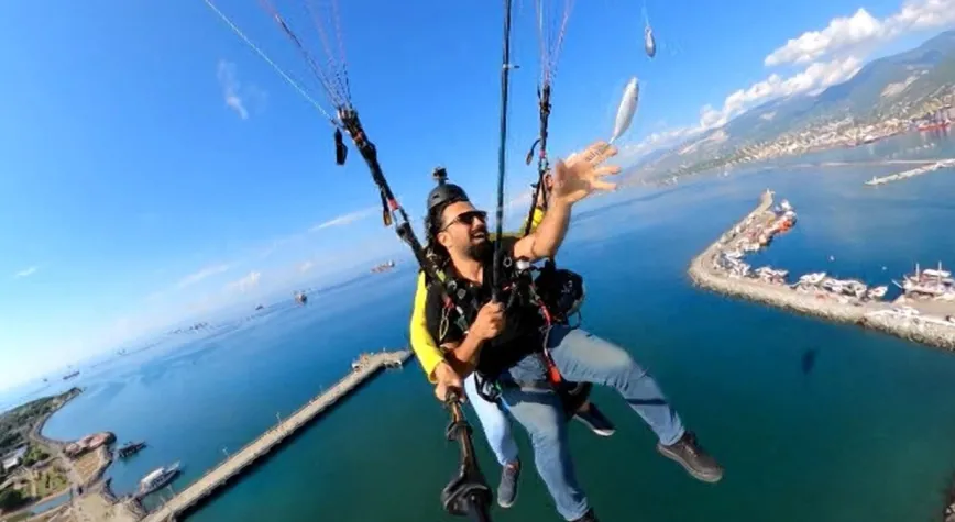 HAVADA BALIK TUTMA KEYFİ!