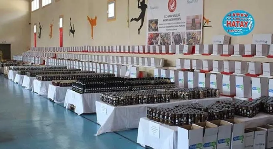 Hayat Hatay Projesi Lojistik Merkezi Açıldı