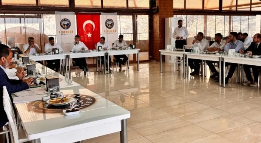 Haziran Ayı İlçe Müftüleri Toplantısı Kırıkhan’da Gerçekleştirildi