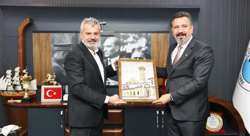 HBB Başkanı Öntürk’ten Başkan Üstün’e Ziyaret