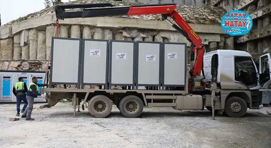 HBB, CONCERN WORLDWİDE DESTEKLERİYLE MOBİL DUŞ VE TUVALETLERİ İHTİYAÇ SAHİPLERİNE ULAŞTIRDI