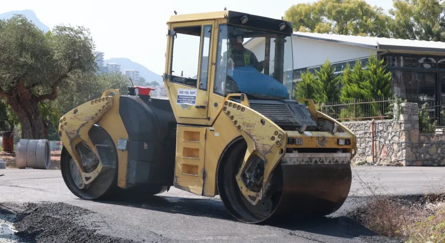 HBB, Defne Akdeniz Mahallesi'nde Beton Asfalt Çalışmalarına Başladı