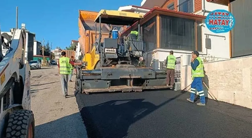  HBB HATAY’IN YOLLARINI YENİLİYOR