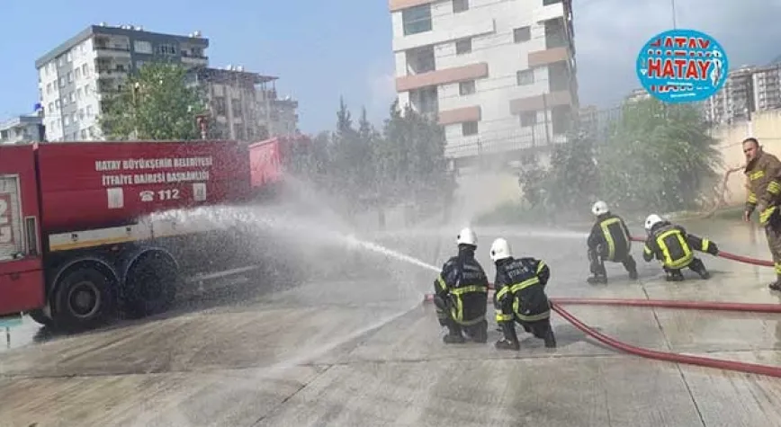 HBB İTFAİYESİ, TATBİKAT VE EĞİTİMLERE DEVAM EDİYOR