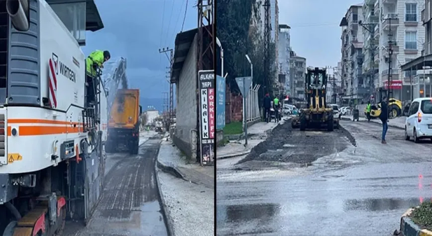 HBB KIRIKHAN’DAKİ ASFALT ÇALIŞMALARINI SÜRDÜRÜYOR